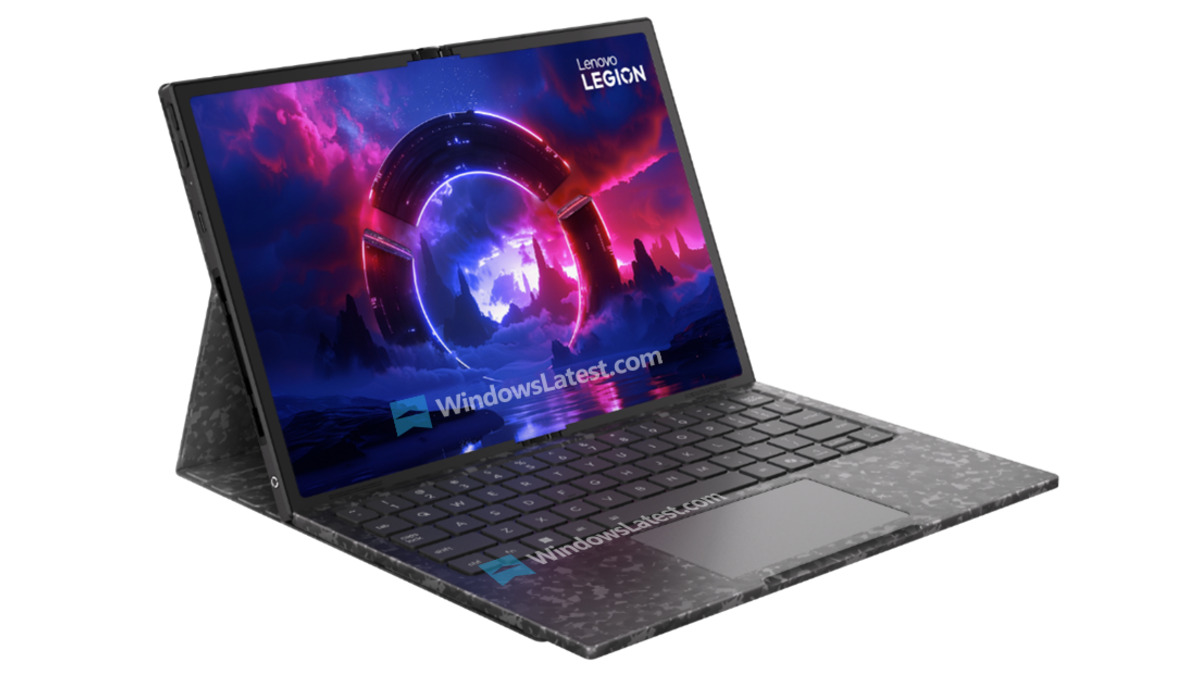 The Lenovo Legion Go Fold Concept in Expanded Desktop Mode (2)