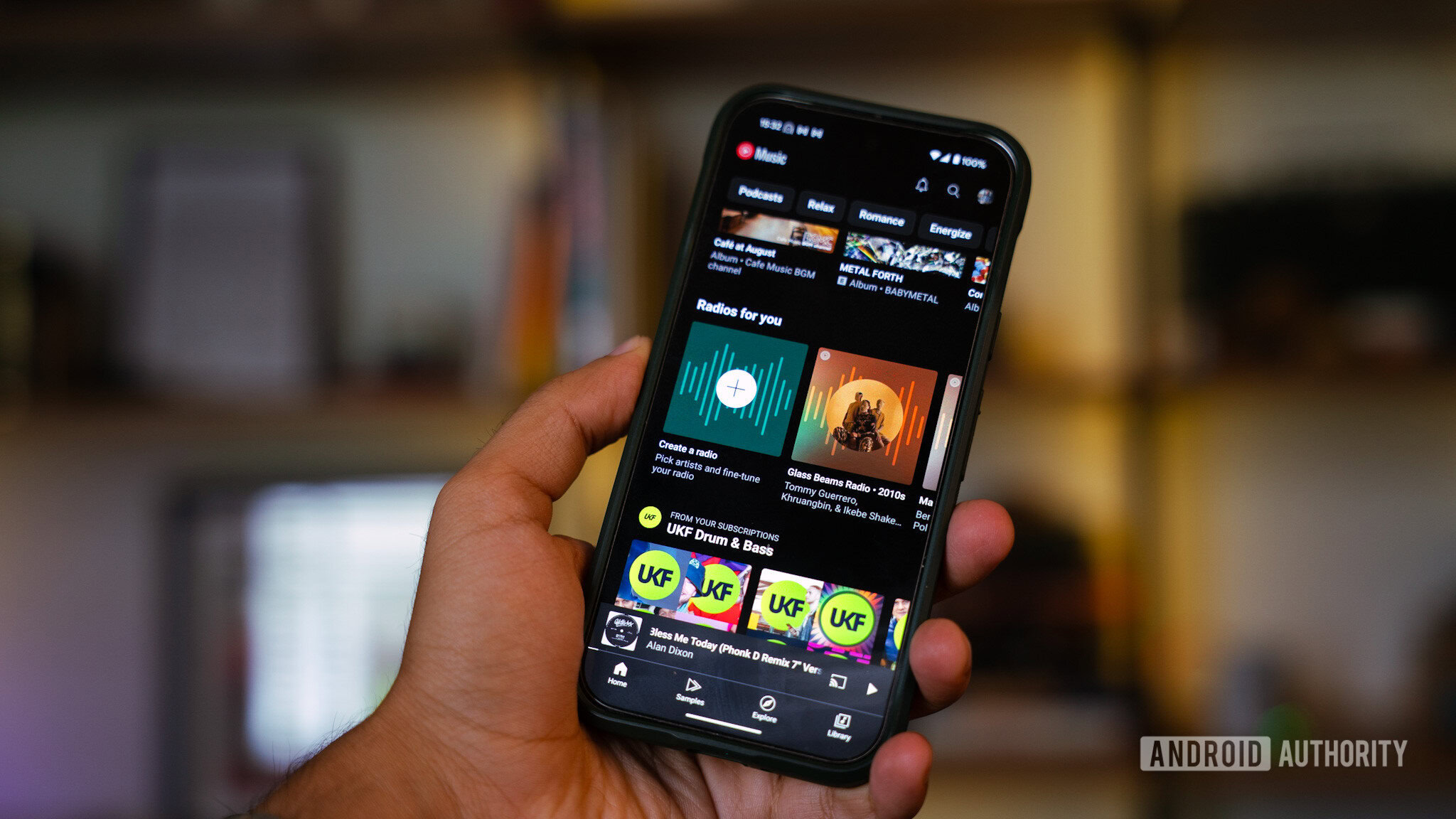 youtube music radio create a radio