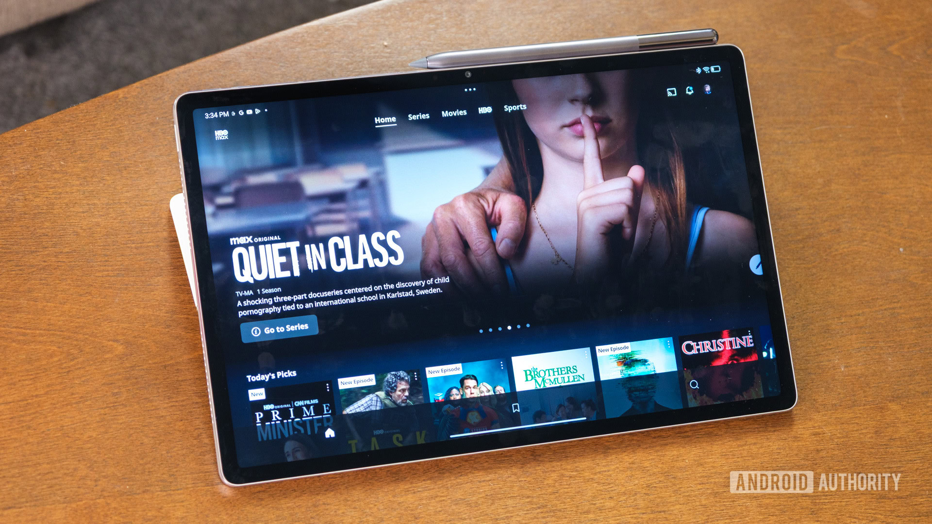 Lenovo Yoga Tab Plus hbo max