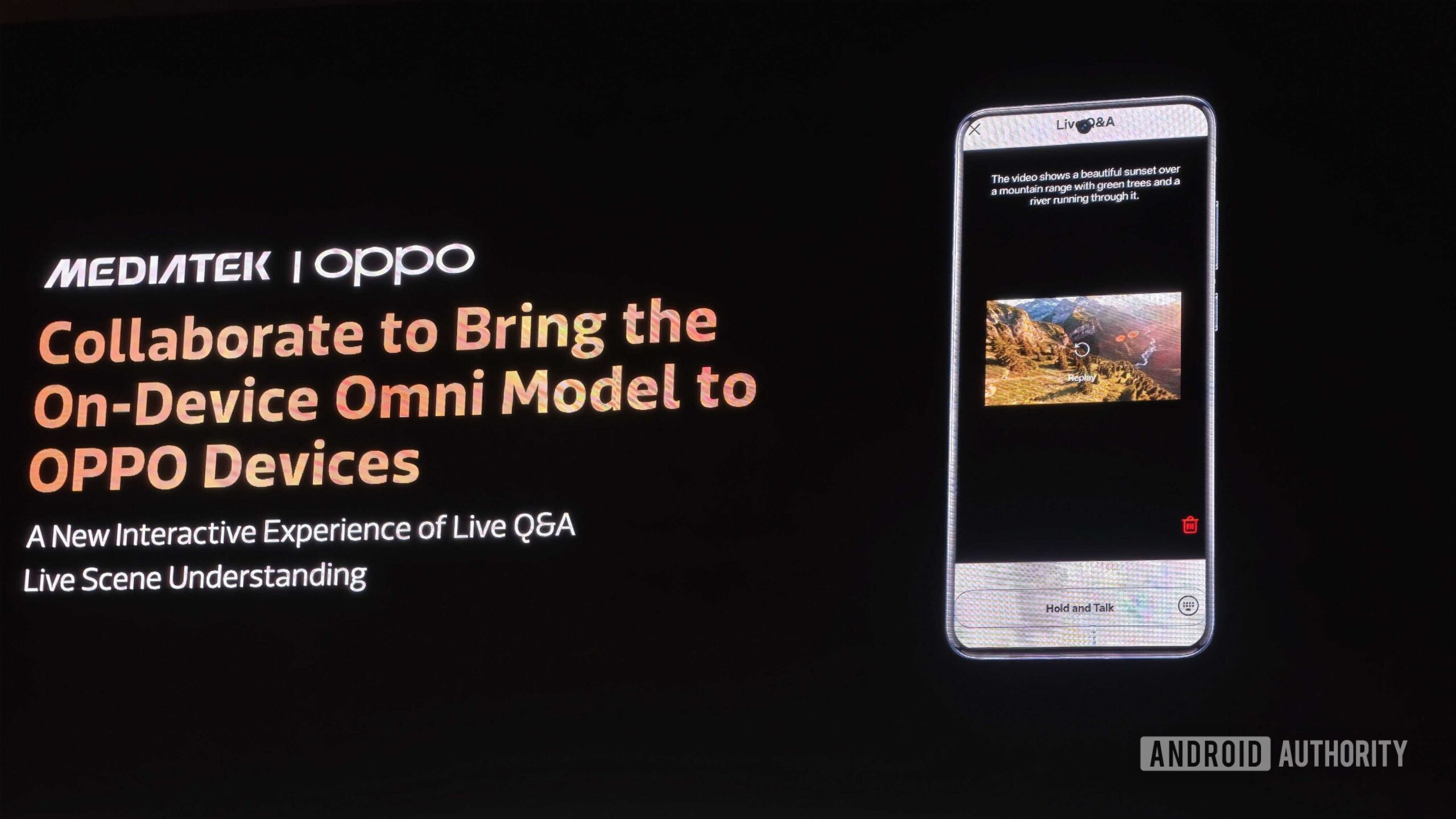 OPPO x MediaTek Omni model